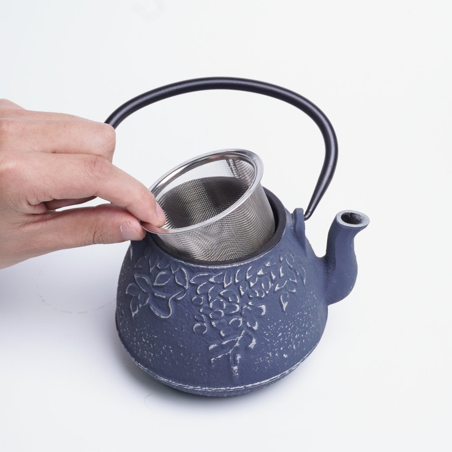 Minimalist Zen Cast Iron Teapot | Handcrafted Insulated Teaware