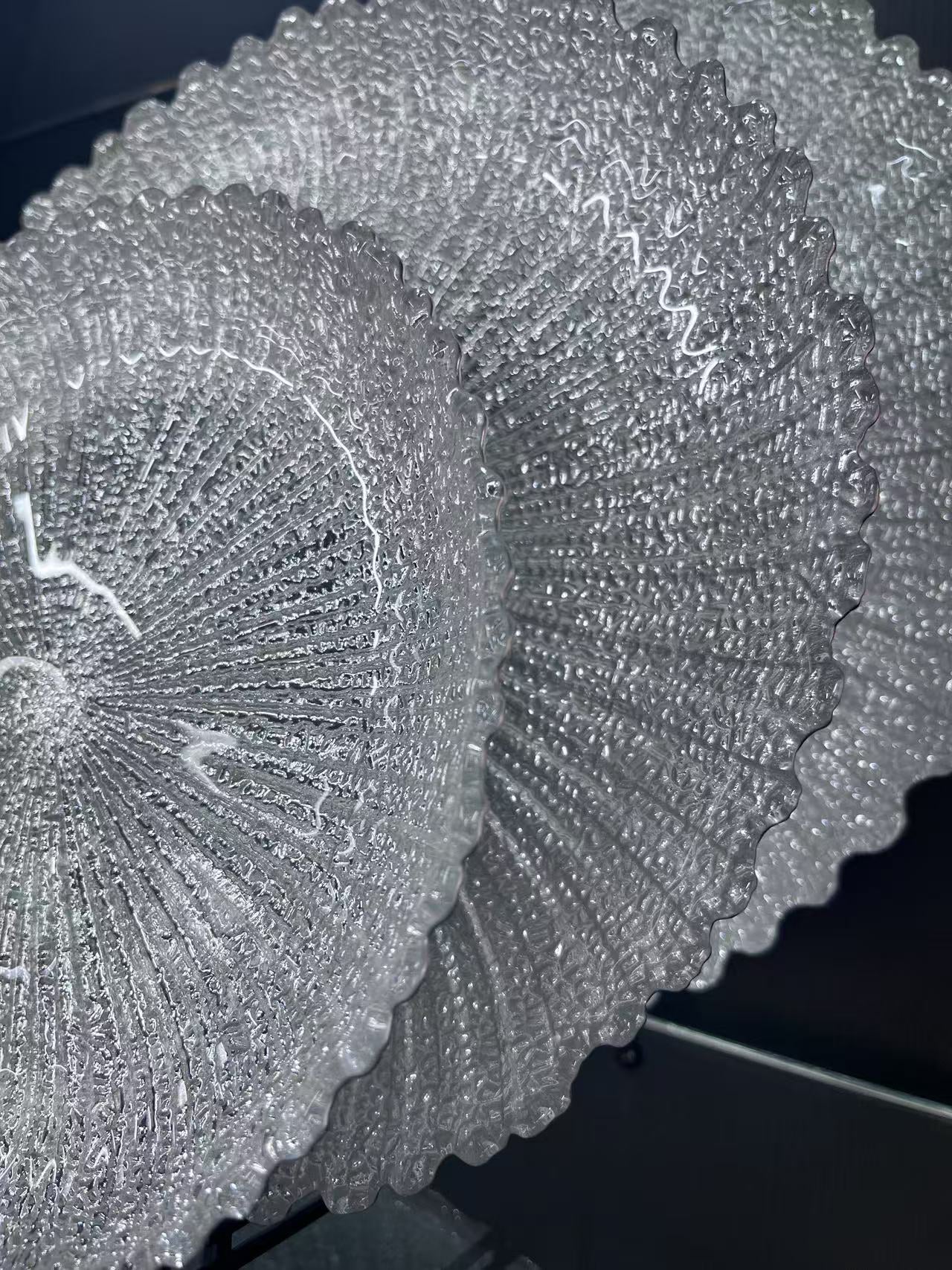Ribbed Crystal Rhythm Plate