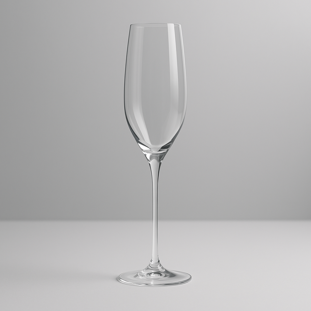 Sparkling wine glasses