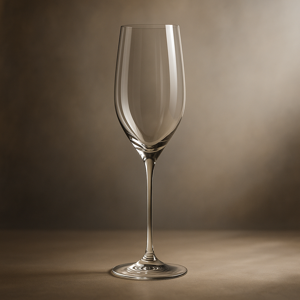 Sparkling wine glasses